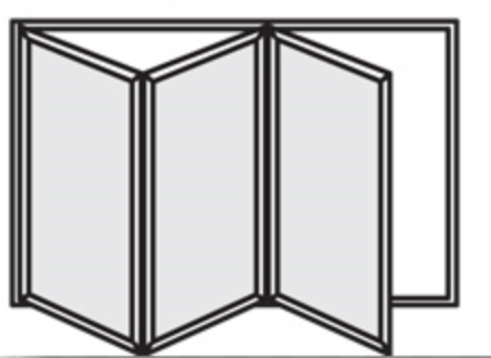 Origin Aluminium Bifold - 3 Door, ex showroom