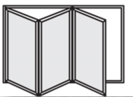 Origin Aluminium Bifold - 3 Door, ex showroom